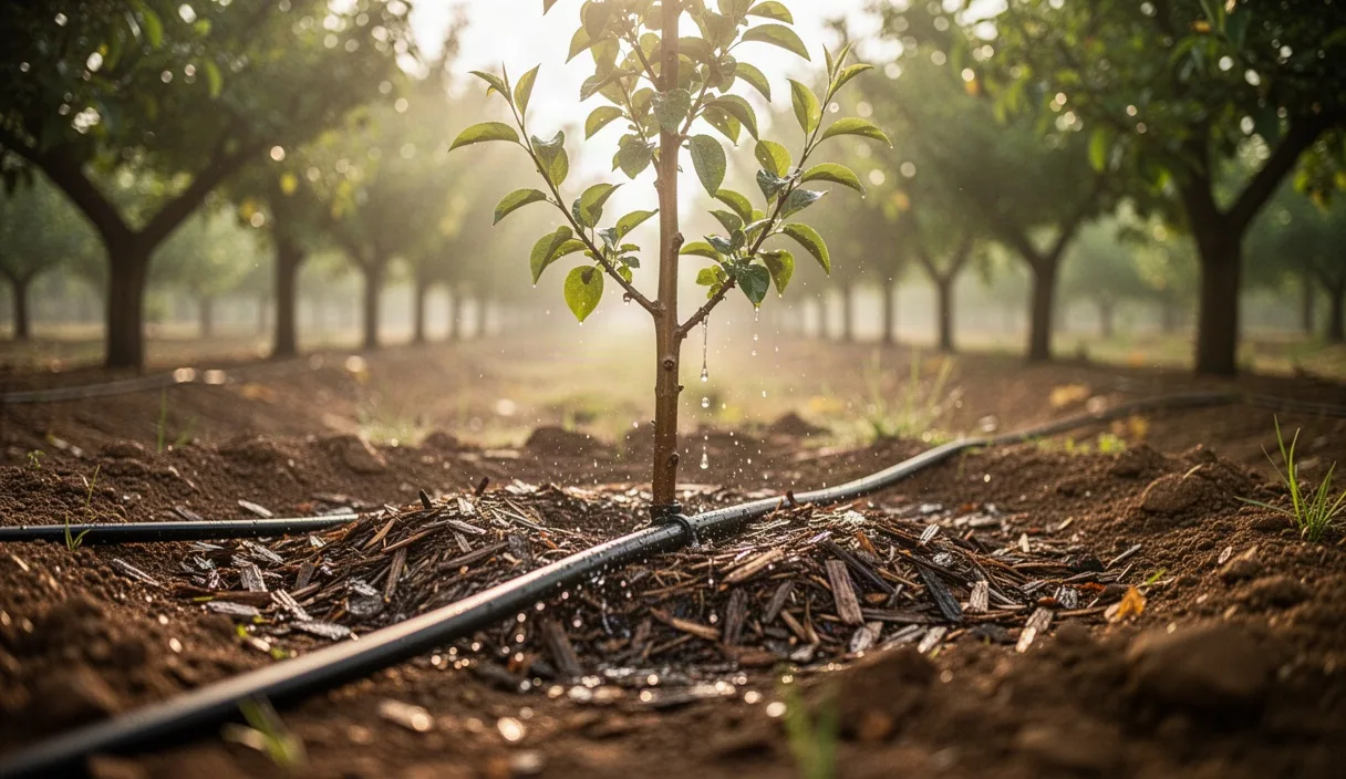 Watering Schedules for First-Year Orchard Saplings